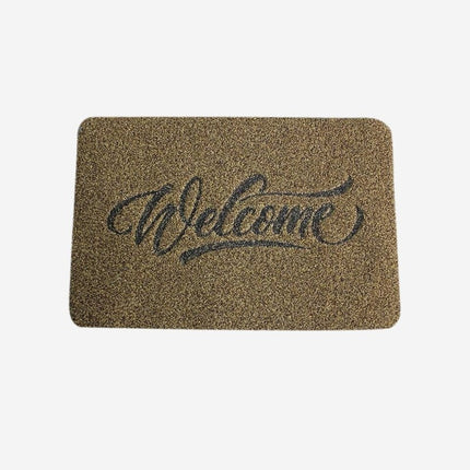 Gumová rohožka s nápisem Welcome