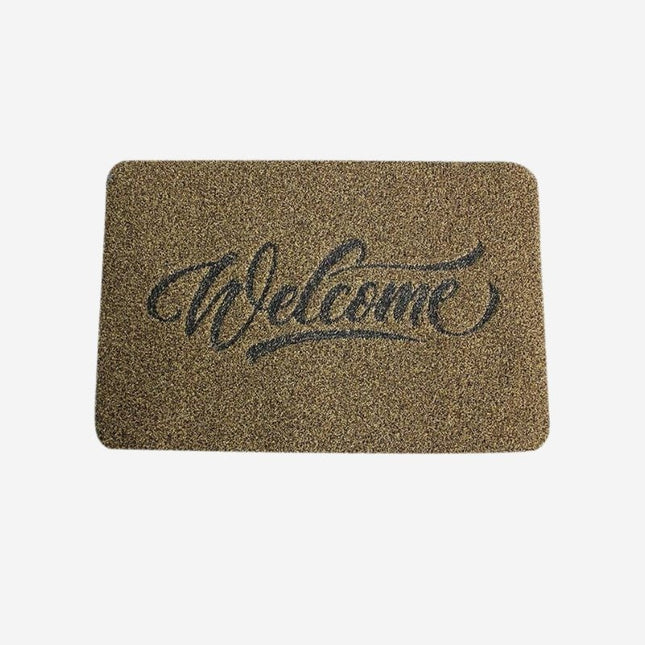 Gumová rohožka s nápisem Welcome