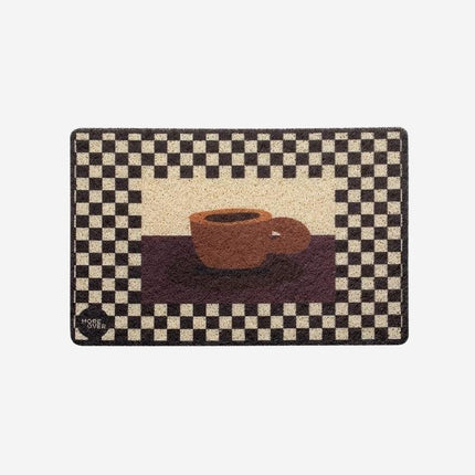 Elegantní rohožka s motivem šálku