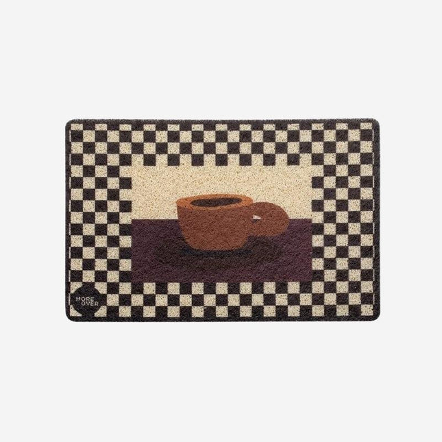 Elegantní rohožka s motivem šálku