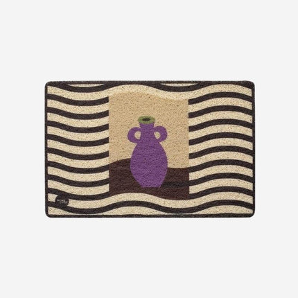 Interiérová rohožka s motivem vázy