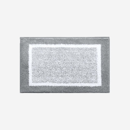 Měkká interiérová rohožka šedá