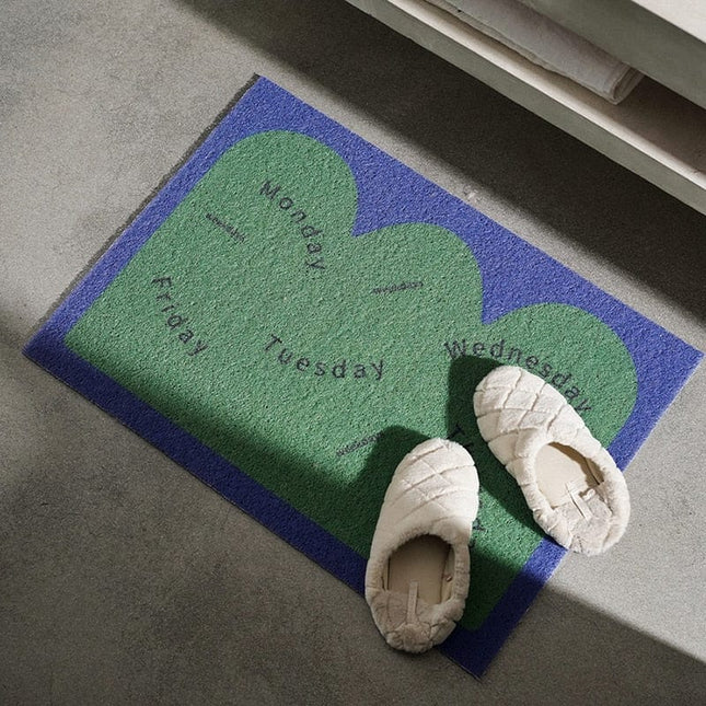 Designová rohožka ke vstupním dveřím