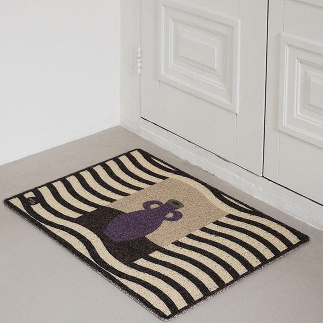 Interiérová rohožka s motivem vázy