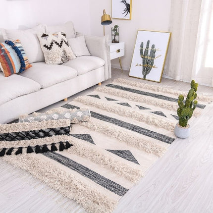 Ručně tkaný berberský koberec shaggy