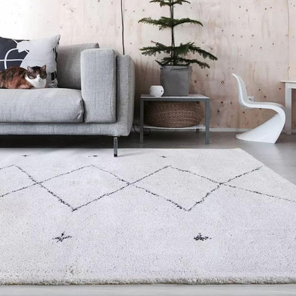 Velký berberský koberec shaggy 300x200 cm