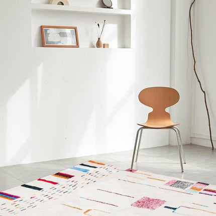 Bílý berberský kelim koberec pro obývák