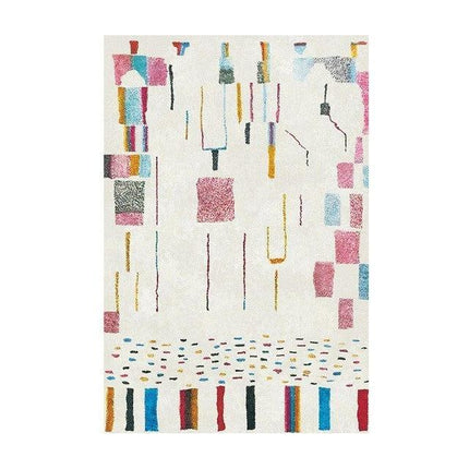 Bílý berberský kelim koberec pro obývák