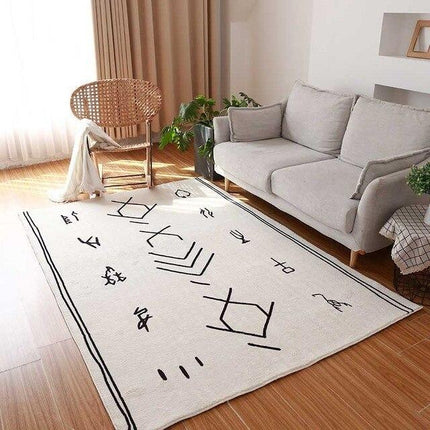 Berberský koberec z vlny a bavlny