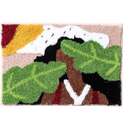 Designová předložka s motivem listů