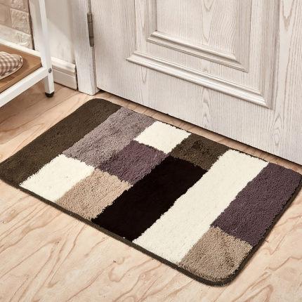 Hnědo-bílá předložka v patchwork stylu