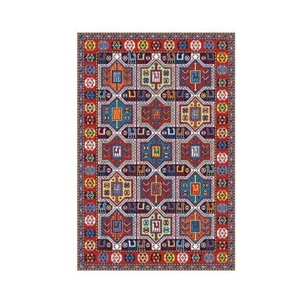 Barevný koberec s orientálním etno vzorem