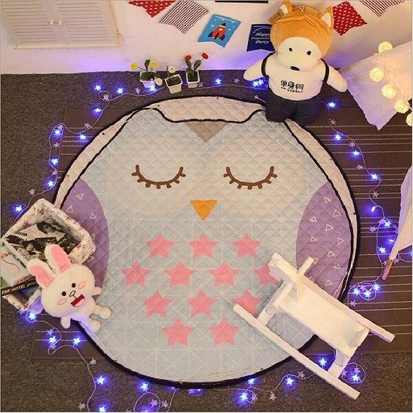 Dětská hrací deka ve tvaru sovy