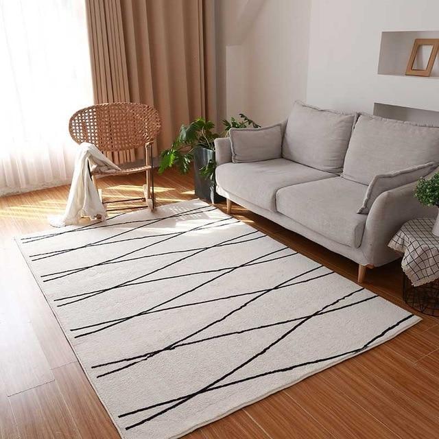 Koberec v berberském stylu s linkami