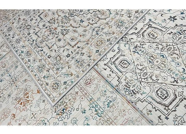 Vintage moldavský koberec s vzorem