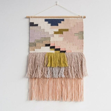 Sisalový tkaný gobelín na zeď