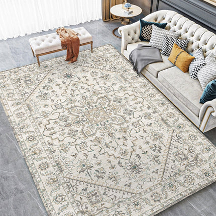 Obdélníkový koberec ve vintage stylu