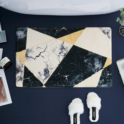 Předložka s geometrickým mramorovým efektem