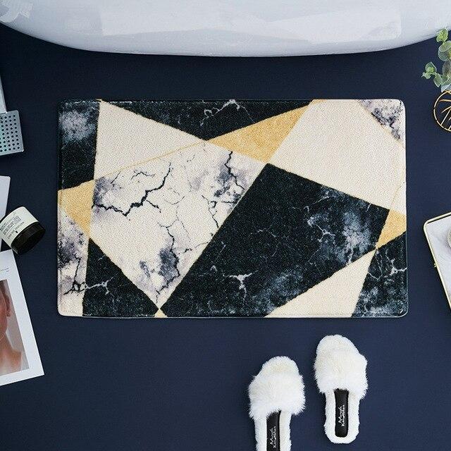 Předložka s geometrickým mramorovým efektem