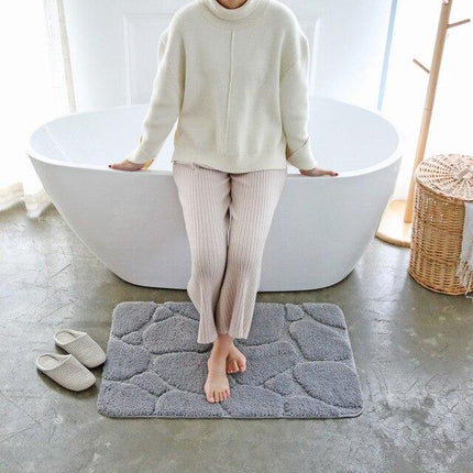 Koupelnová předložka s 3D oblázkovým efektem