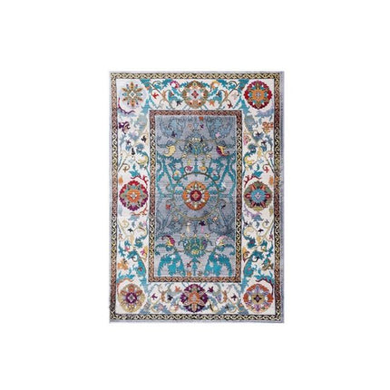 Bohémský koberec do obýváku s ornamenty