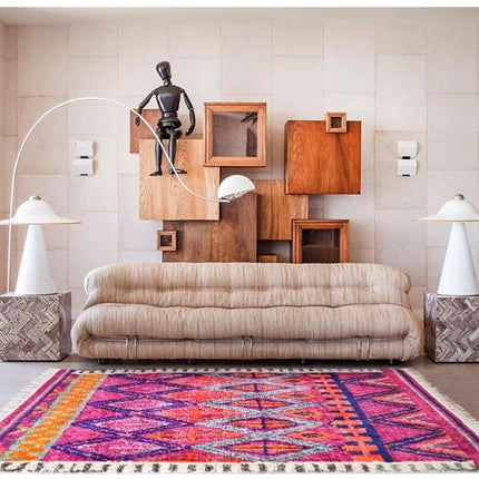 Tradiční marocký koberec v Kilim stylu