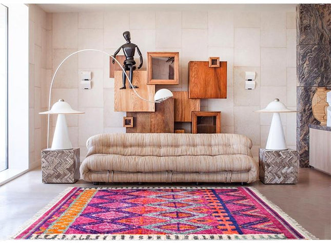 Tradiční marocký koberec v Kilim stylu